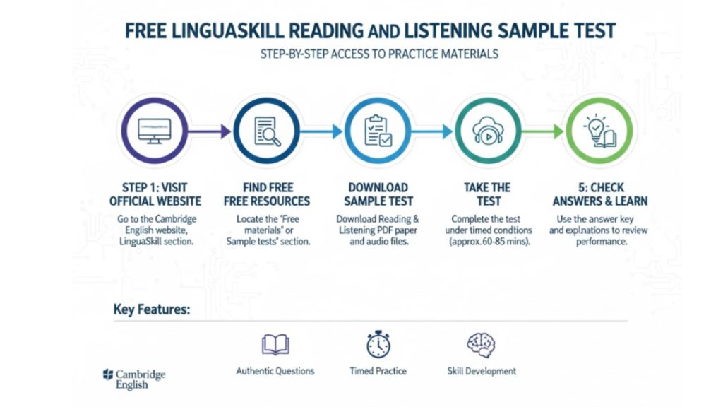 Mẫu đề thi LinguaSkill Reading and Listening miễn phí
