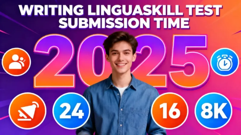 Thời gian nộp bài thi Writing LinguaSkill