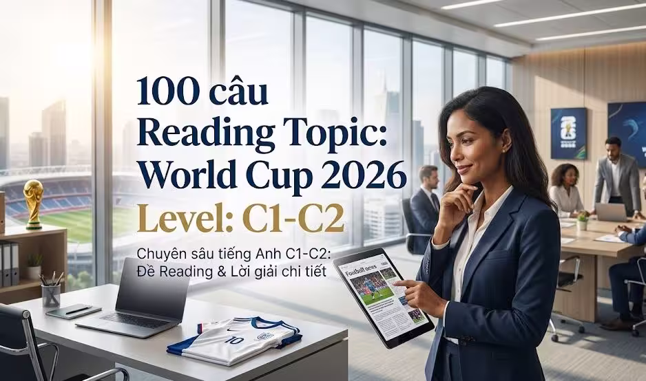 100 câu Reading Topic: World Cup 2026 Level: C1-C2